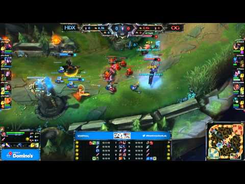 Zehn Games Hidrax vs OverGame eSports - Semifinal - #DominosGo4LoL 167 - Español