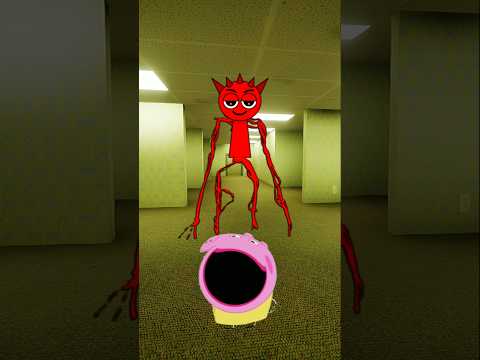 Pop Peppa Pig and Incredibox Sprunki! Peppa Pig And Backrooms Red (Reddy) Sprunki Entity Exe #shorts