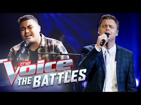 Hoseah Partsch vs. Nathan Kneen: 'Bridge Over Troubled Water' | The Voice Australia 2017