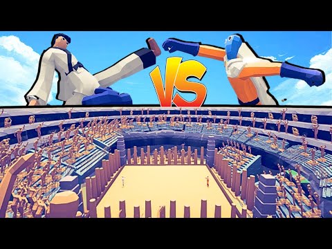 COLOSSEUM ARENA TOURNAMENT 1v1 ALL SECRET UNITS - Totally Accurate Battle Simulator TABS