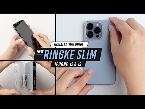 iPhone 12 / iPhone 13 series | Ringke Slim case - Installation & Removal Guide