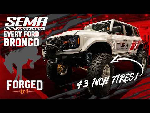 EVERY Custom Ford Bronco at SEMA SHOW 2025