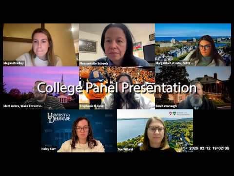 College Panel Presentation