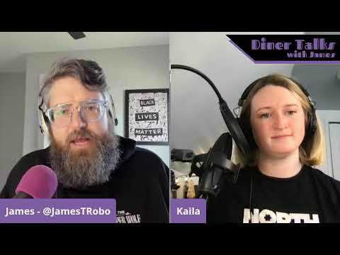 Diner Talks with James with World Champion BeatBoxer Kaila Mullady