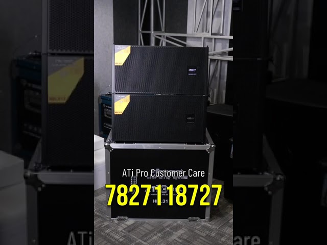 Line Array Speaker System - ATIPRO HDL 312 (Line Array System - 3 way ...