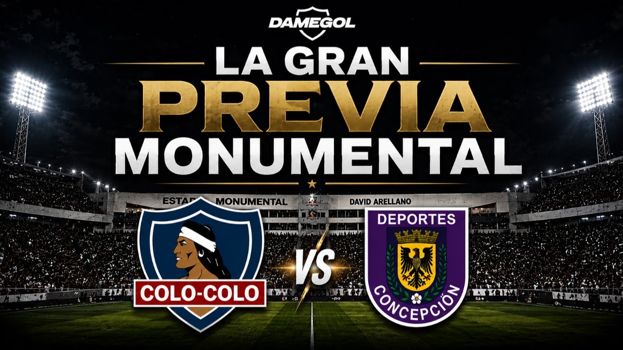 🔴[[VIVO]]🔴 La Gran Previa Monumental por damegol | Colo Colo vs Deportes Concepción