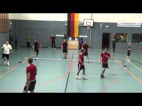Prellball Norddeutsche Meisterschaft 2015 Lehrte  TUS Aschen Strang vs SSC Dodesheide Männer 30