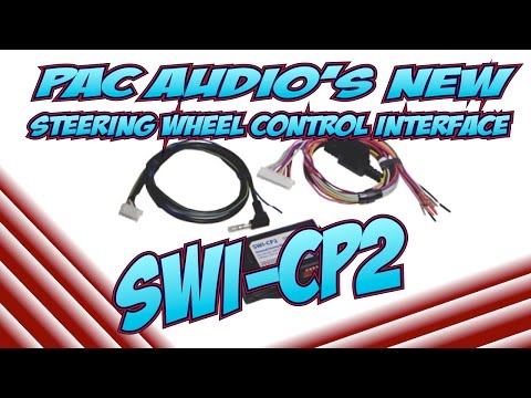 Pac Audio's SWI CP2 Pre programed  steering wheel interface