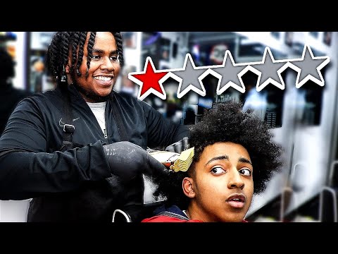 Getting a HAIRCUT At The WORST REVIEWED BARBER In My City (1 STAR)