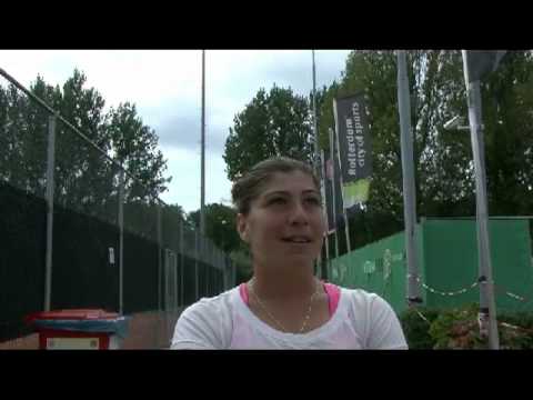 Interview Ekaterine Gorgodze na finale.avi Rotterdam Open presented by HDI-Gerling 2012