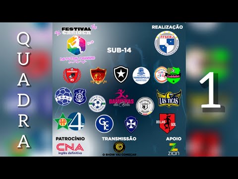 Festival Carioca de Futsal Feminino de 2023 - Sub 14 - Quadra 1