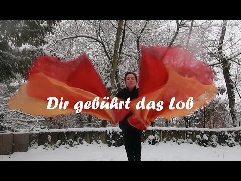 Flaggentanz im Schnee "Dir gebührt das Lob" by Eclesia Worship