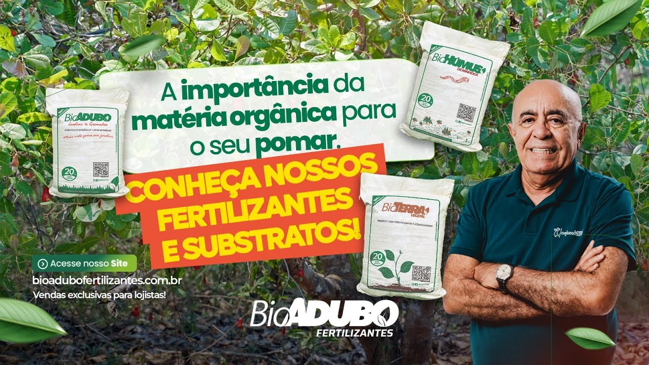 A importância da matéria orgânica para o seu pomar!