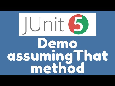 Demo - assumingThat method (JUnit 5 Assumptions)