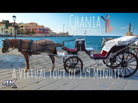 Chania | Virtual Tour Of The Best Places Worth Visiting In 4K