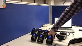 HR3280 BT Multiple Scanners(Max seven)Pair To One Cradle HR3280 BT Multiple Scanners(Max seven)Pair To One Cradle