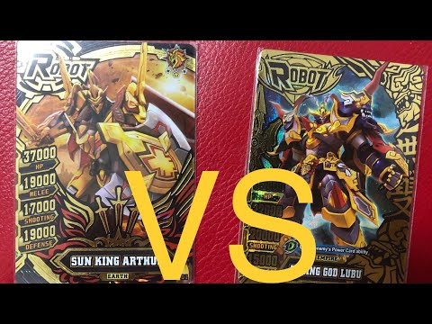 Hero of robots Galaxy Epoch Sun King Arthur Vs. Raging God Lubu