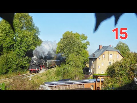 Tag der Schiene auf der Erzgebirgischen Aussichtsbahn mit 50 3616-5, 22.09.2024