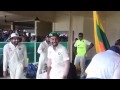 Percy entertains Kohli & Indian team, Kisses Ajinkya Rahane