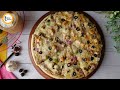 White Pizza without oven Recipe By Food Fusion