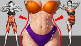 🔥Standing Workout for Belly Fat ➜ Burn Stubborn Fat & Slim Your Waist (Perfect for 50+)