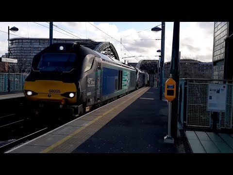 Nuclear train passing St. Peter's Metro station