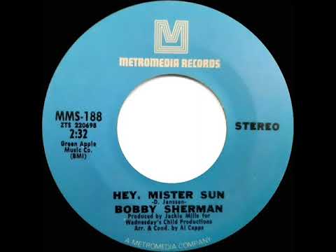 1970 HITS ARCHIVE: Hey, Mister Sun - Bobby Sherman (stereo 45)