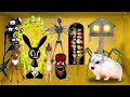 🐹 😱 ALL MONSTERS Trevor Henderson Cartoon - Hamster  Maze with Traps | Tom Hamster Animation #9
