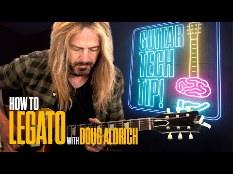 Doug Aldrich (Whitesnake) - How to play with Legato technique