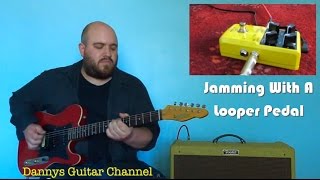 Video thumbnail for Jamming With A Looper Pedal - Eternal Bind by Donner Pedals by Dannys Guitar Channel