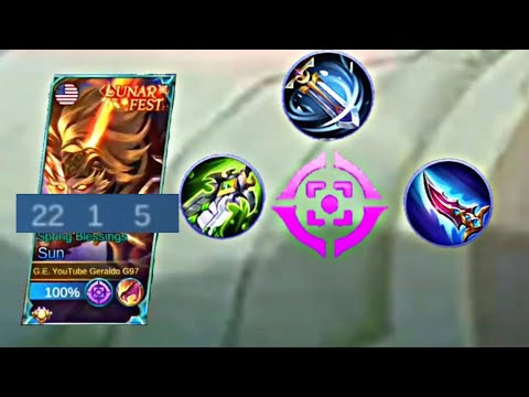 SUN New Emblem and build 2022 - MLBB