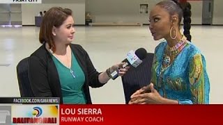 Interview with Lou Sierra, Runway coach, Miss Universe