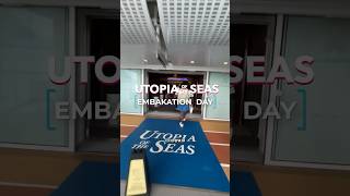 Utopia of the Seas Vlog Series: Embarkation Day🛳️