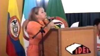 preview picture of video 'Intervención alcaldesa Gloria Amparo Espinosa - Rendición de Cuentas 2008 (Trujillo, Valle)'