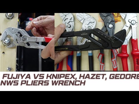 Fujiya VS Knipex, Hazet, Gedore & NWS Pliers Wrench