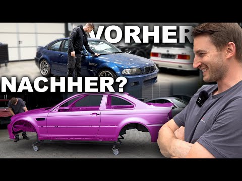 Unfassbar! E46 M3 Restauration - So muss das Aussehen 🤩 - MX Motorsports -