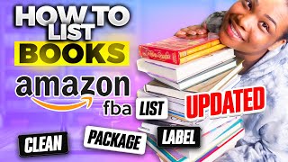 How To List Books On Amazon FBA For Beginners in 2023 | Easy Step by Step *UPDATED* | Miss Daphne