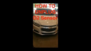 2013-2015 Chevy Malibu O2 Sensor (upstream connector removal)