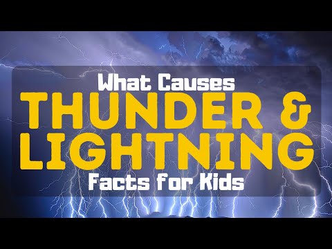 Lightning and Thunder Facts for Kids | What Causes Lightning and Thunder