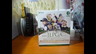 撮り溜め#３７　エポック　JLPGA　女子プロゴルフ　２０２１　ボックス開封《BOX BREAK》