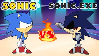 SONIC vs SONIC.EXE - Cartoon Rap Battles Z Ep. 1