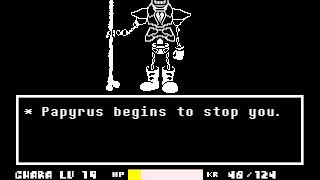 Undertale Misery Demo 2 No heal