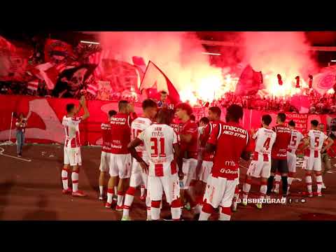 Delije - Ispraćaj igrača u Moldaviju: CRVENA ZVEZDO POBEĐUJ ZA NAS | Crvena zvezda - Napredak 1:0