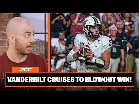Vanderbilt vs. South Carolina Review | PFF Grade Release Show