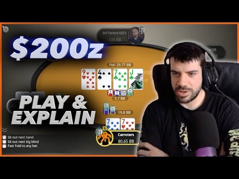 $200 Zoom Play & Explain + Study with Peter Clarke!