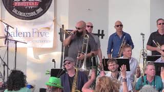 Brian Thomas Alex Lee Clark Big Band at Salem Jazz and Soul Festival 2017~08~20