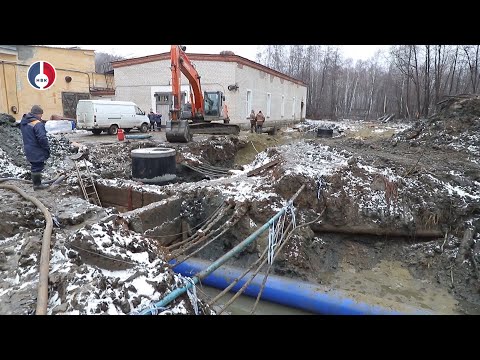 Завершена замена важного для Новоуральска участка магистрального водопровода