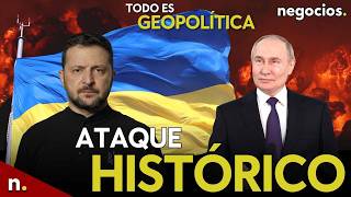 TODO ES GEOPOLÍTICA: Ataque histórico contra Moscú, Trump firma en Versalles y EEUU golpea a Europa