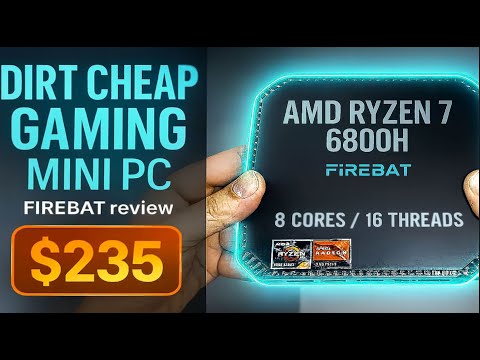 Firebat A6 2025 Best Budget Gaming Mini PC Test & Review