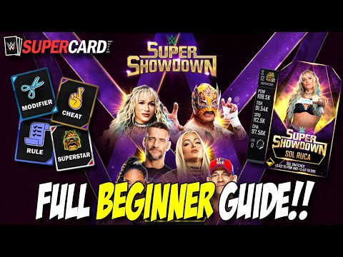 🚨 SUPER SHOWDOWN FULL GUIDE - Round by Round Analysis - Rules & Cheats - WWE SuperCard